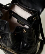 TWIN SET Zaino ‘Audrey’ trapuntato con Oval T 251TB7371 - immagine 4