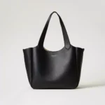 TWIN SET Borsa shopper ‘Forever’ in pelle 251TB7470