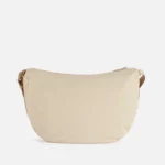 ALVIERO MARTINI PRIMA CLASSE Nylon Eco Vibe tracolla a mezzaluna grande Avorio LB84/9732 - immagine 2