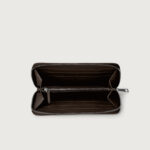 ORCIANI Portafoglio zip around Soft in pelle SD0047 - immagine 3