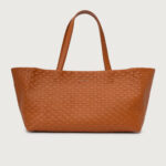ORCIANI Tote bag Tata Nappa Woven a spalla in pelle B02187