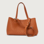 ORCIANI Tote bag Tata Nappa Woven a spalla in pelle B02187 - immagine 4