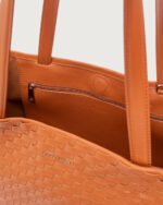 ORCIANI Tote bag Tata Nappa Woven a spalla in pelle B02187 - immagine 5