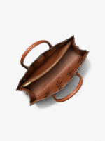 MICHAEL KORS Borsa a mano Scarlett media in pelle intrecciata 30S5GETS2L - immagine 2