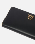 PINKO Portafoglio zip-around in pelle 100251 NERO - immagine 4