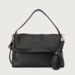 ORCIANI Borsa a spalla Nana Soft in pelle martellata con tracolla B02176 - immagine 3