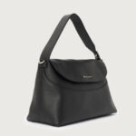 ORCIANI Borsa a spalla Nana Soft in pelle martellata con tracolla B02176 - immagine 2