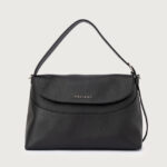 ORCIANI Borsa a spalla Nana Soft in pelle martellata con tracolla B02176