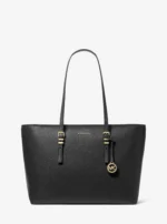 MICHAEL KORS Borsa tote Quinn grande in pelle martellata 30T5GQNT9L Nera