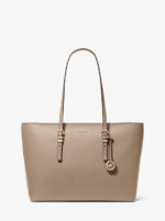 MICHAEL KORS Borsa tote Quinn grande in pelle martellata 30T5GQNT9L TORTORA