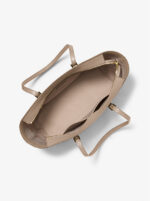 MICHAEL KORS Borsa tote Quinn grande in pelle martellata 30T5GQNT9L TORTORA - immagine 2