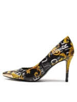 SCARPA CON TACCO VERSACE COUTURE NERO/ORO 75VA3S50 NUMERO 36 - immagine 3