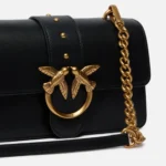 PINKO Borsa a tracolla piccola Love Bag One in pelle 105856 - immagine 4