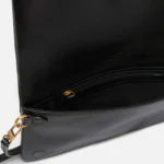 PINKO Pochette a tracolla media Love Bag Click Soft Horizontal in pelle 106022 - immagine 4