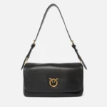 PINKO Borsa a tracolla media Love Bag Click Soft Horizontal Handle in pelle 106178