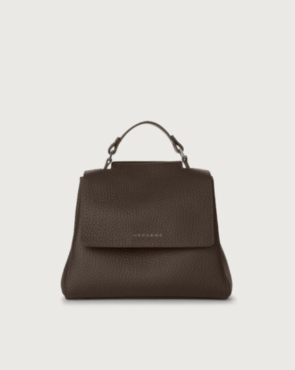 ORCIANI Borsa Sveva Soft Piccola a mano in pelle con tracolla B01999SOF