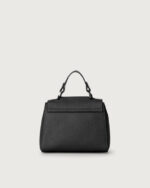 ORCIANI Borsa Sveva Soft Mini a mano in pelle con tracolla B02019SOF nera - immagine 3