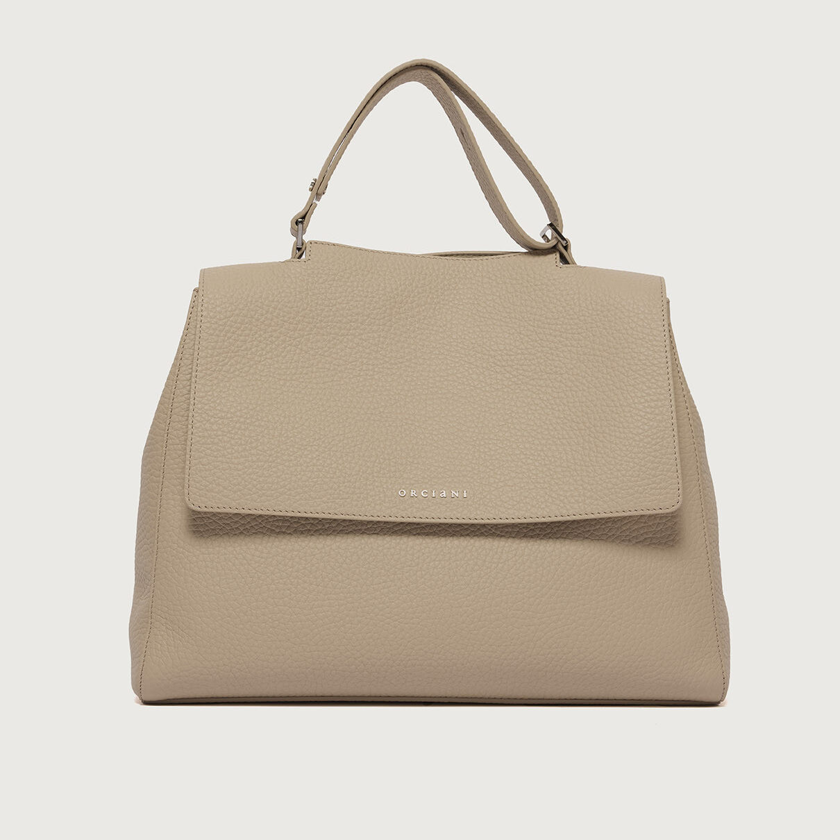 20W-BT1979--_SOF-SAB_00 (1) ORCIANI Borsa Sveva Soft Grande a spalla in pelle con tracolla BT1979SOF - immagine 1