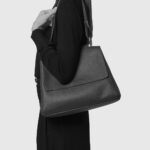 ORCIANI Borsa Sveva Soft Media a spalla in pelle con tracolla BT2006SOF - immagine 4