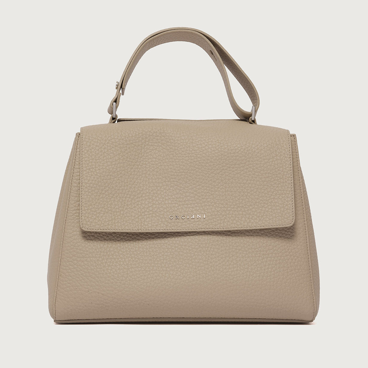 20W-BT2006--_SOF-SAB_00 ORCIANI Borsa Sveva Soft Media a spalla in pelle con tracolla BT2006SOF - immagine 1