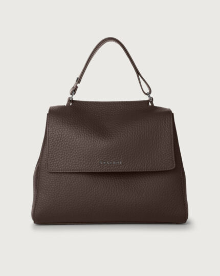 ORCIANI Borsa Sveva Soft Media a spalla in pelle con tracolla BT2006