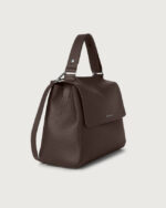 ORCIANI Borsa Sveva Soft Media a spalla in pelle con tracolla BT2006 - immagine 2