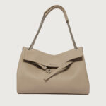 ORCIANI Borsa Venus Soft Midi a spalla in pelle martellata B02212SOF SABBIA