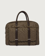 ORCIANI Borsone Jones Safari in canvas e pelle P00748SFR
