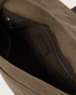 ORCIANI Jones Midi Safari borsa messenger in canvas e pelle con tracolla P00749SFR - immagine 4