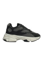 LOVE MOSCHINO Sneakers Stardust 60 in pelle JA15446G1O BIANCO-NERO