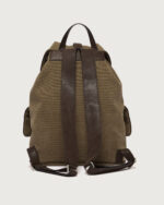 ORCIANI Zaino Jones Safari in canvas e pelle P00750SFR - immagine 2