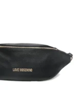 LOVE MOSCHINO Marsupio con zip e logo frontale JC4010PP1OLB0 NERO - immagine 3