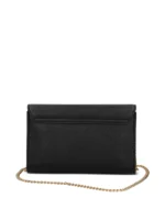 LOVE MOSCHINO Borsa a tracolla con patta e dettaglio a cuore JC4327PP1OLQ0 NERA - immagine 2