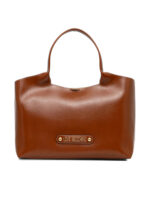 LOVE MOSCHINO Borsa tote con logo frontale e manici a spalla JC4129PP1OLH0 CUOIO