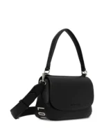 LOVE MOSCHINO GIANT Borsa a spalla con patta e tracolla regolabile JC4123PP1OLT0 NERA - immagine 2