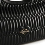 LOVE MOSCHINO BUBBLY LOVE borsa shopper in ecopelle JC4013PP1OLJ0 NERA - immagine 3