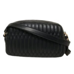 LOVE MOSCHINO Borsa a tracolla in ecopelle con logo cuore e lavorazione trapuntata JC4014PP1O NERA - immagine 2
