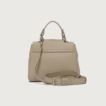 ORCIANI Borsa Sveva Soft Mini a mano in pelle con tracolla B02019SOF - immagine 2