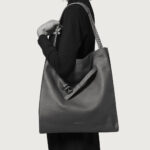 ORCIANI Borsa Venus Hobo Soft a spalla in pelle martellata B02216SOF - immagine 4