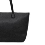 LOVE MOSCHINO GIANT Borsa shopper in ecopelle con logo frontale e chiusura zip JC4121PP1OLT0 NERA - immagine 3