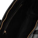 LOVE MOSCHINO GIANT Borsa shopper in ecopelle con logo frontale e chiusura zip JC4121PP1OLT0 NERA - immagine 5