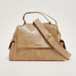 ORCIANI Borsa Sveva Stark Midi a spalla in pelle con tracolla BT2006STK - immagine 2