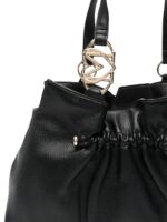 LOVE MOSCHINO Borsa a spalla con dettagli dorati e drappeggio JC4009PP1OLB0 - immagine 3