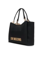 LOVE MOSCHINO BOLD LOVE Borsa shopper in ecopelle JC4107PP1OKD0 NERA - immagine 4
