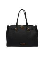 LOVE MOSCHINO Borsa tote con logo frontale e manici a spalla JC4124PP1O
