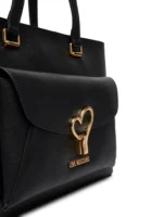 Love Moschino HEART TURNLOCK Borsa a mano JC4136PP1O - immagine 4