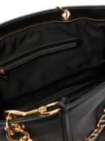 LOVE MOSCHINO Borsa in pelle con dettagli catena e manici a spalla JC4164PP1OL12 - immagine 5