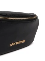 LOVE MOSCHINO Marsupio con zip e logo frontale JC4010PP1O NERO - immagine 5