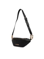 LOVE MOSCHINO Marsupio con zip e logo frontale JC4010PP1O NERO - immagine 3