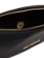 LOVE MOSCHINO Marsupio con zip e logo frontale JC4010PP1O NERO - immagine 4